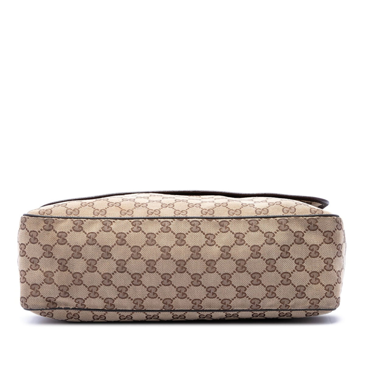 Gucci GG Canvas Web Flap Messenger Bag