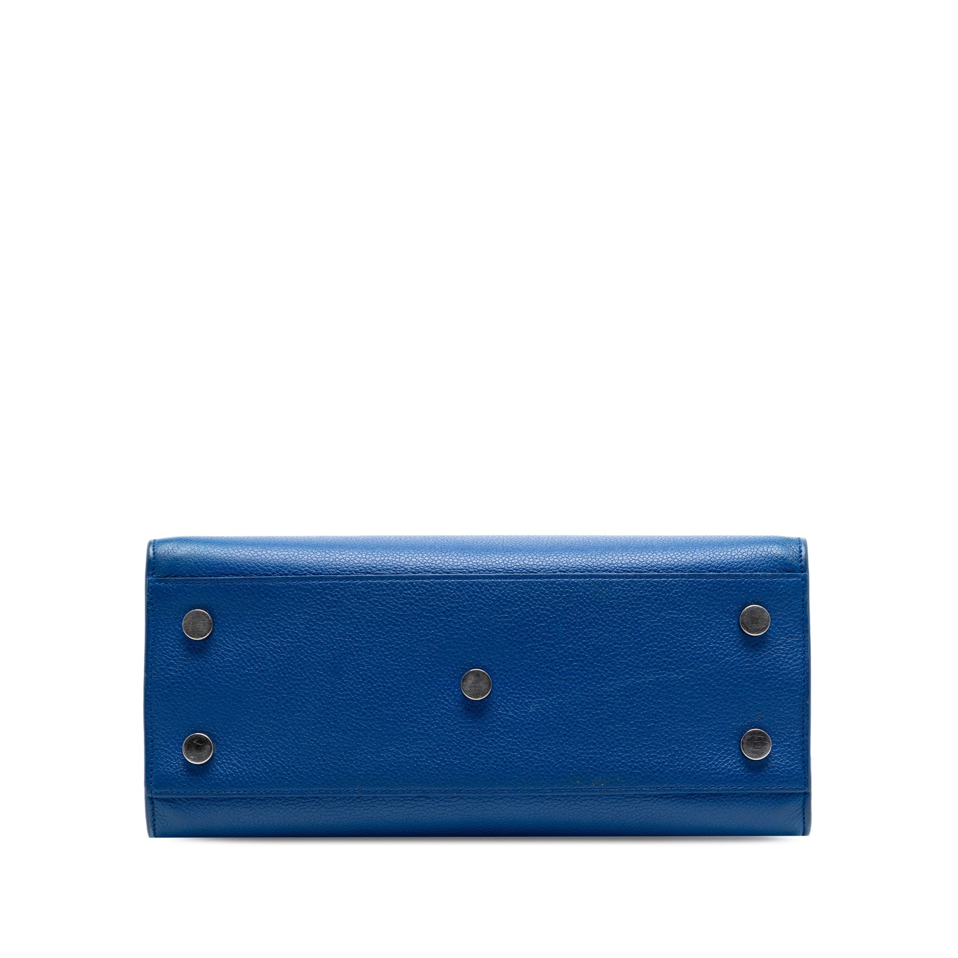 Saint Laurent Baby Leather Sac De Jour Satchel
