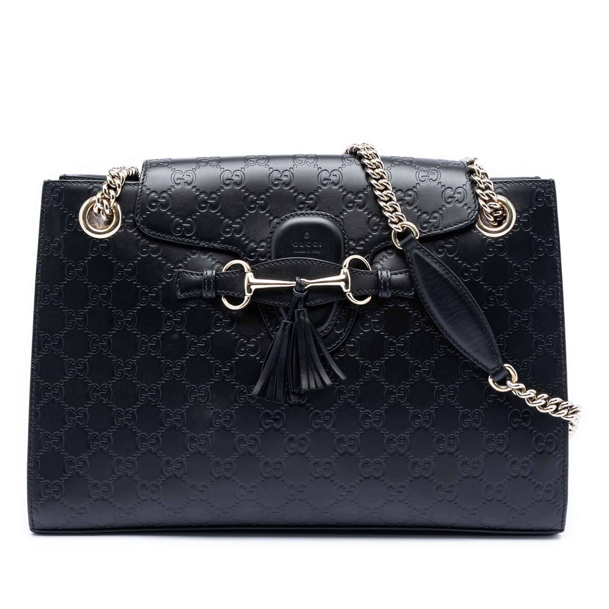 Gucci Large Guccissima Emily Shoulder Bag
