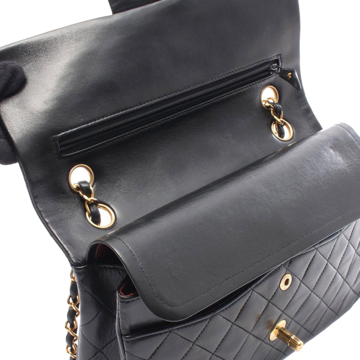 Chanel Medium Classic Lambskin Double Flap