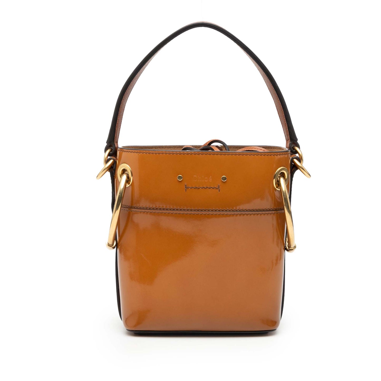 Chloé Mini Patent Roy Bucket Bag