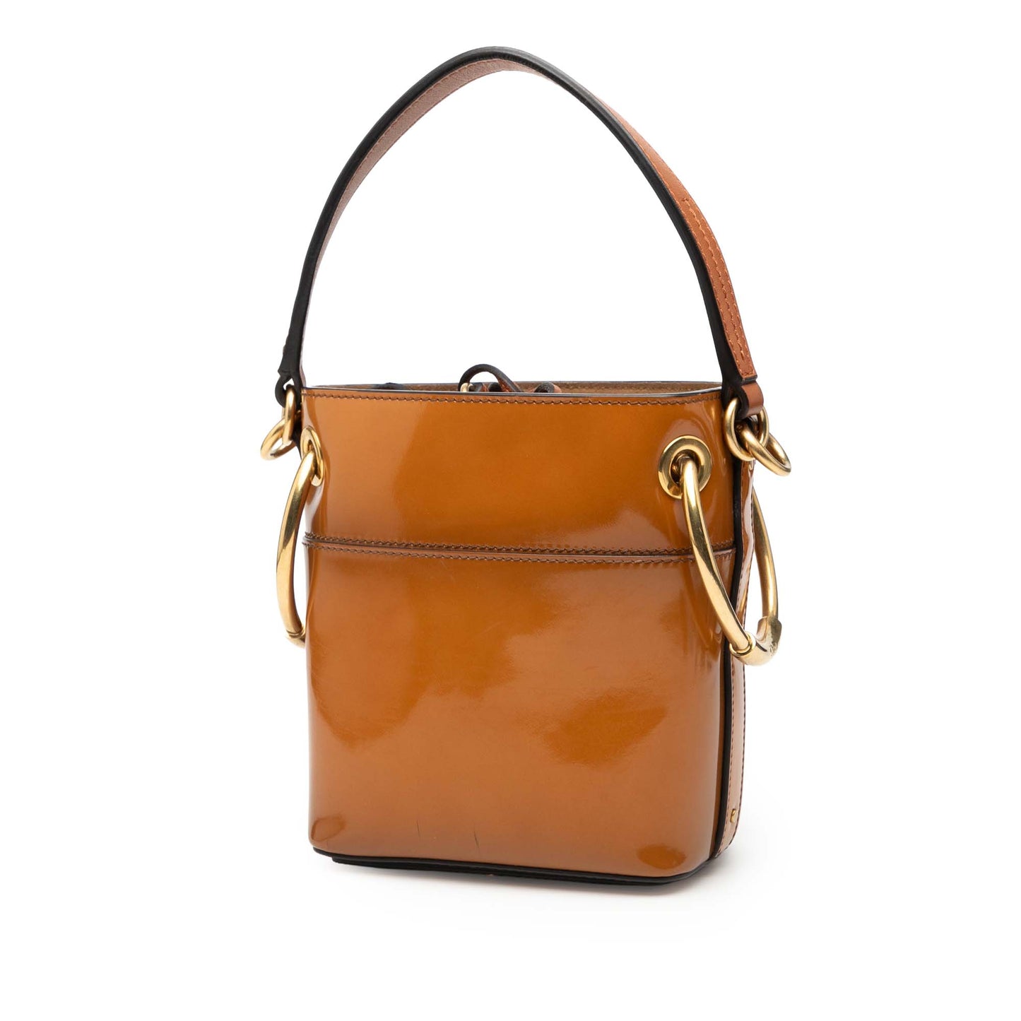 Chloé Mini Patent Roy Bucket Bag