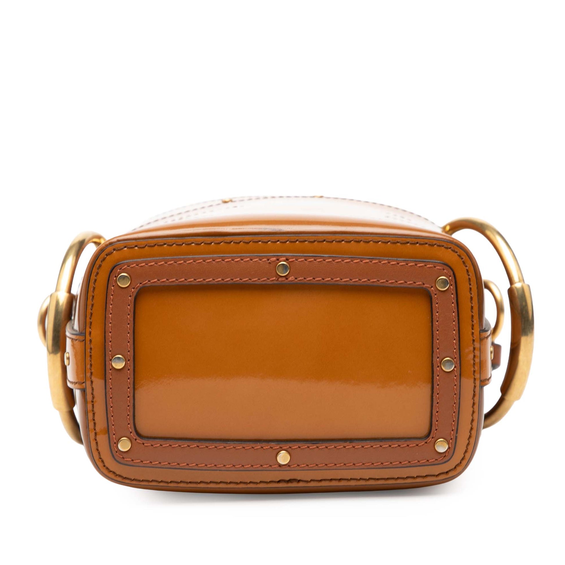 Chloé Mini Patent Roy Bucket Bag