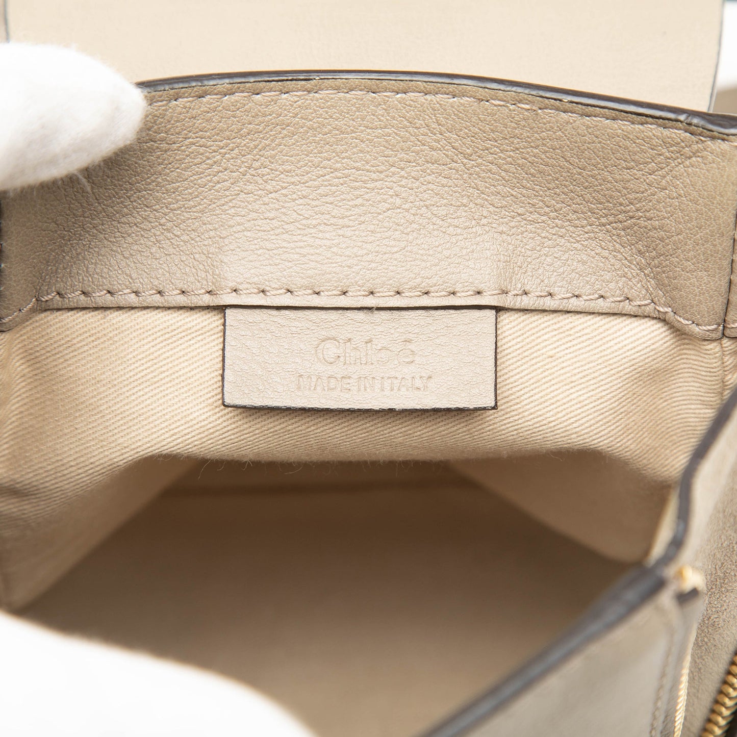 Mini Calfskin and Suede Faye Backpack