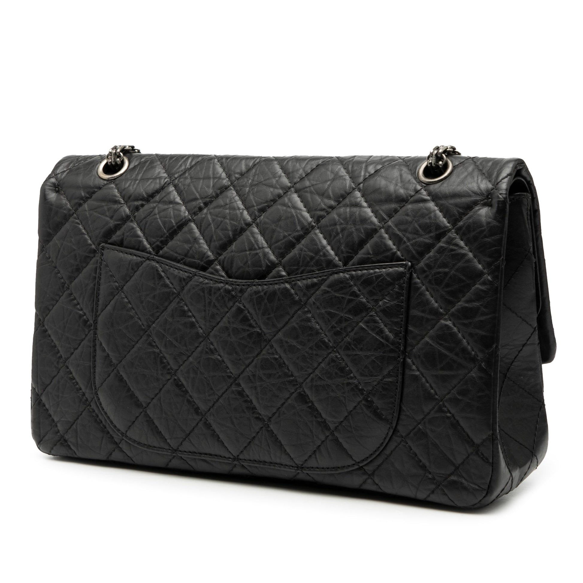 Chanel Quilted Aged Calfskin Reissue 2.55 Double Flap 227
