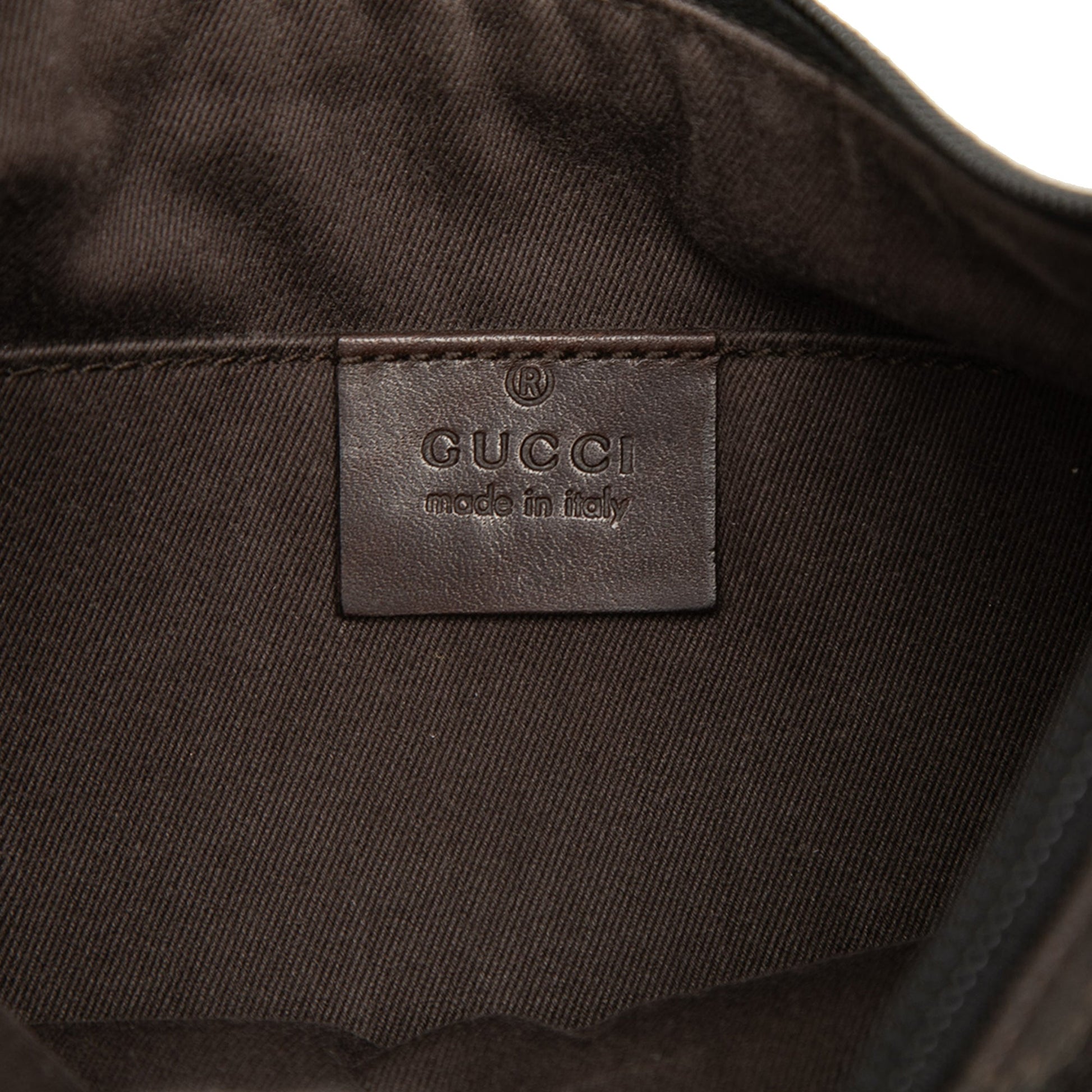 Gucci GG Denim Shoulder Bag