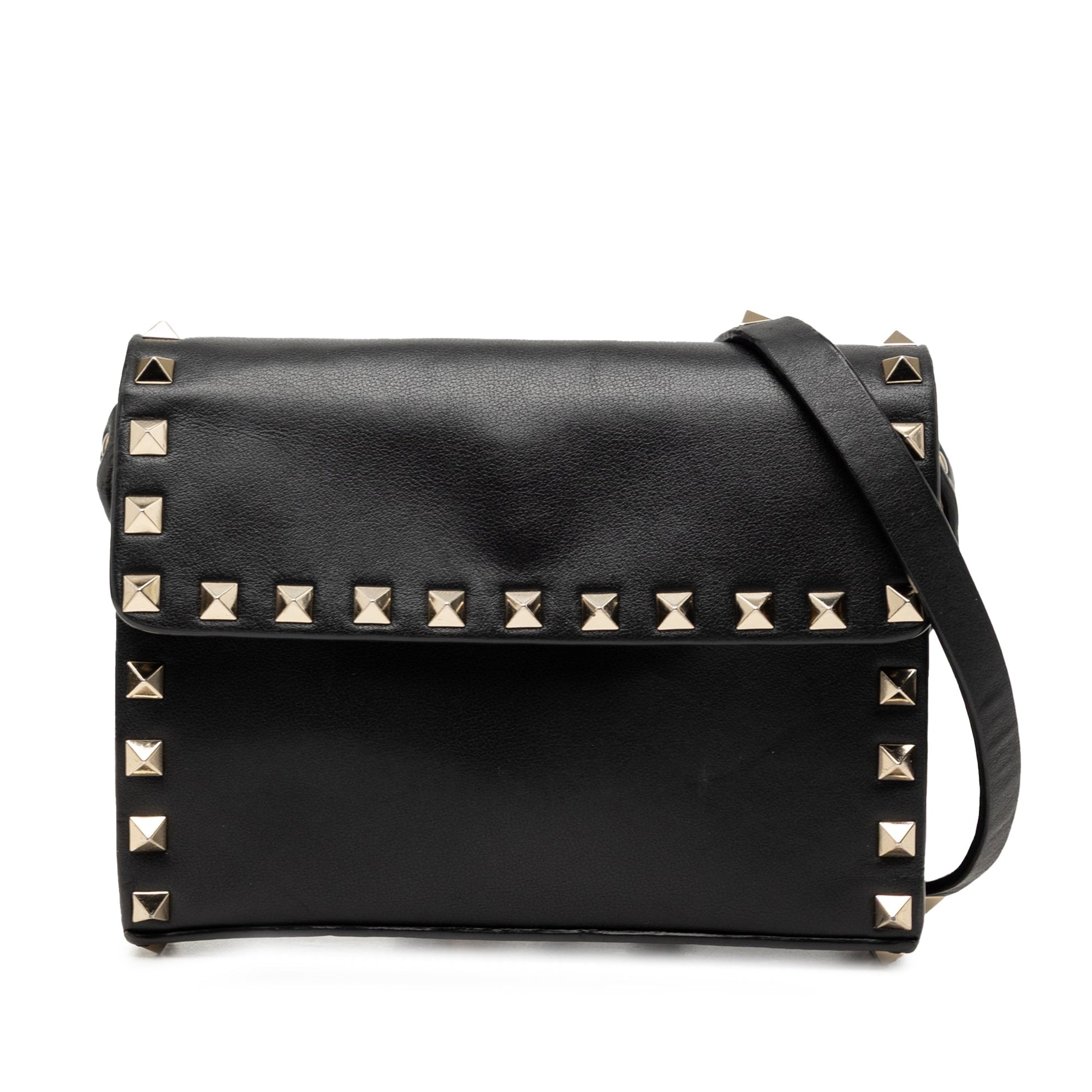 Valentino Mini Leather Rockstud Crossbody