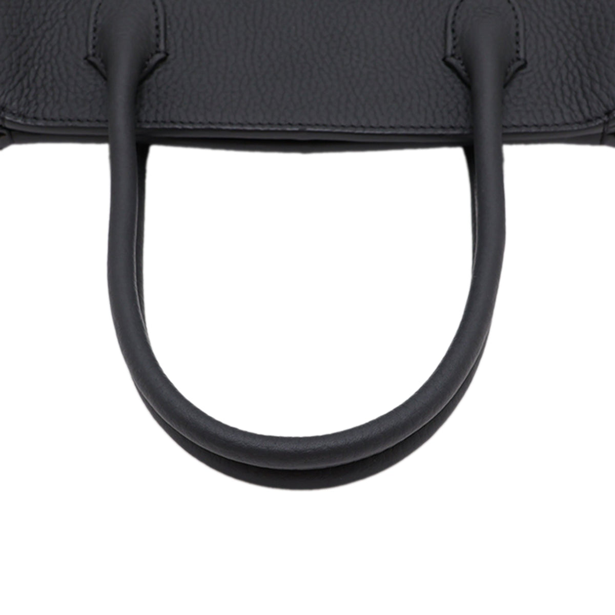 The Row Leather Marlo 12 Tote — Black