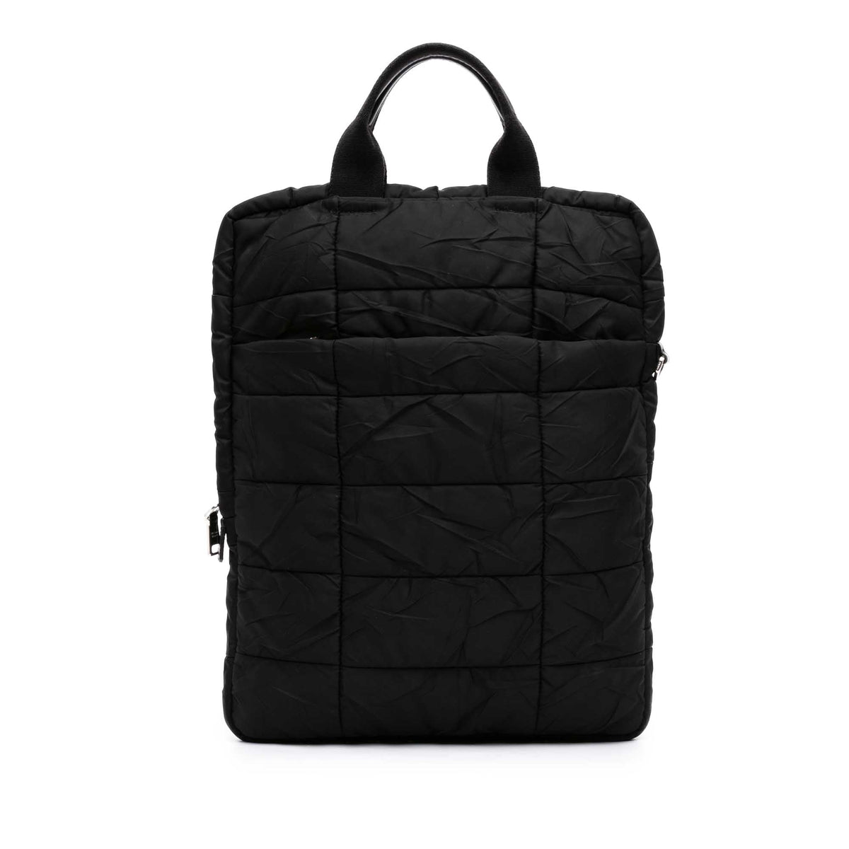 Prada Tessuto Bomber Vertical Laptop Bag