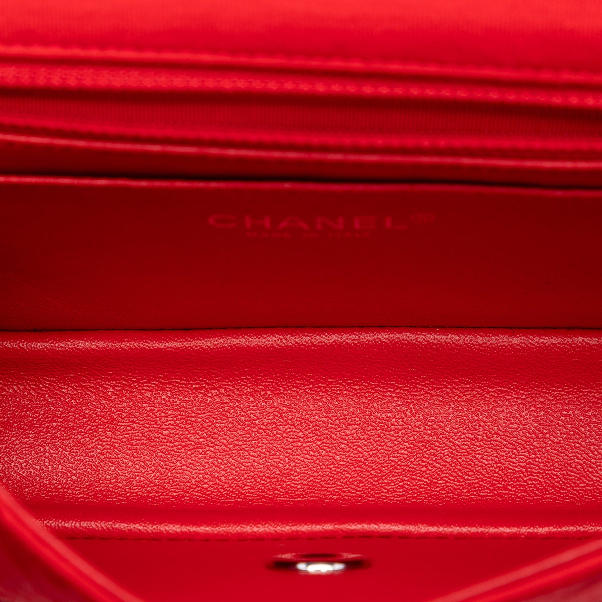 Chanel Mini Rectangular Classic Jersey Single Flap