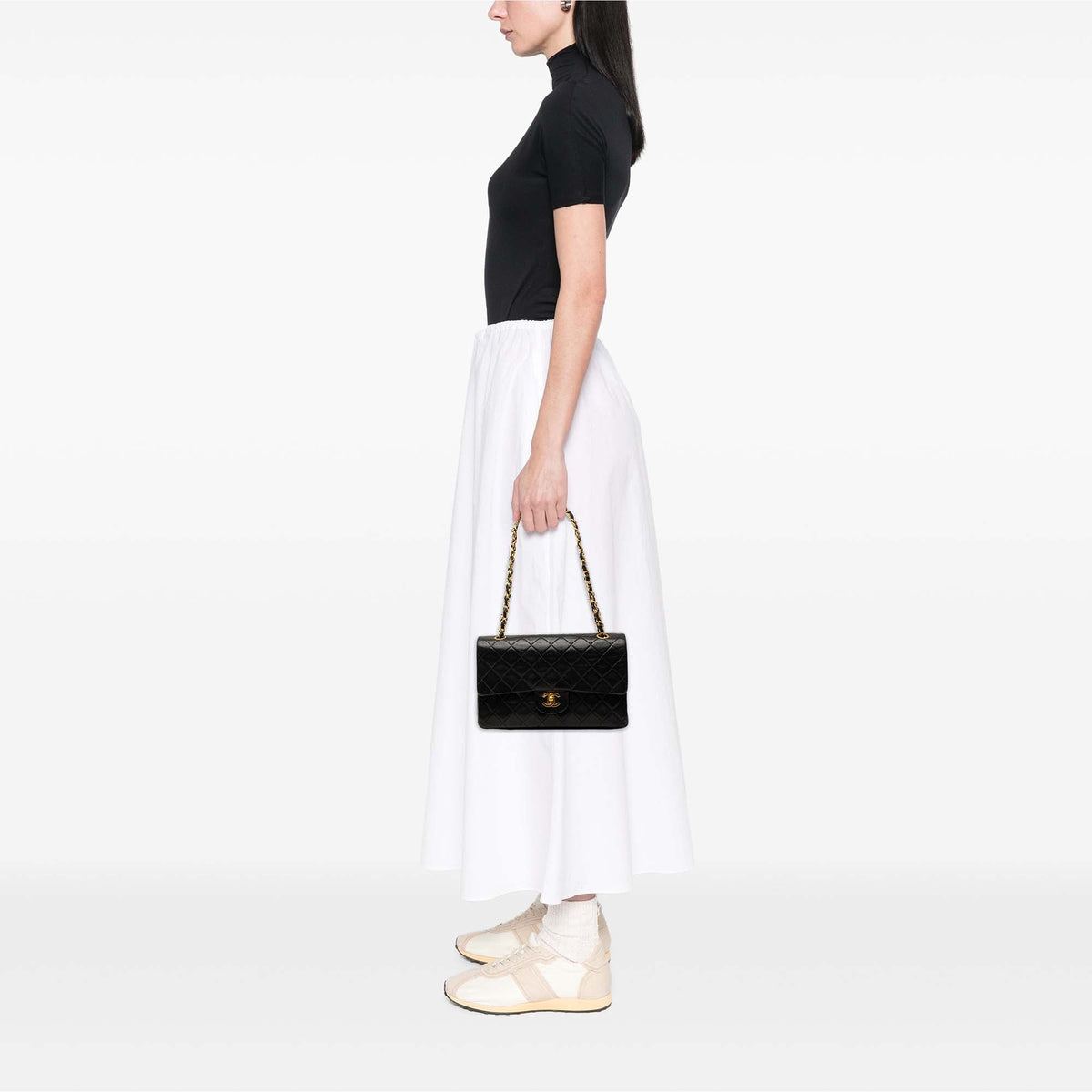 Chanel Medium Classic Lambskin Double Flap