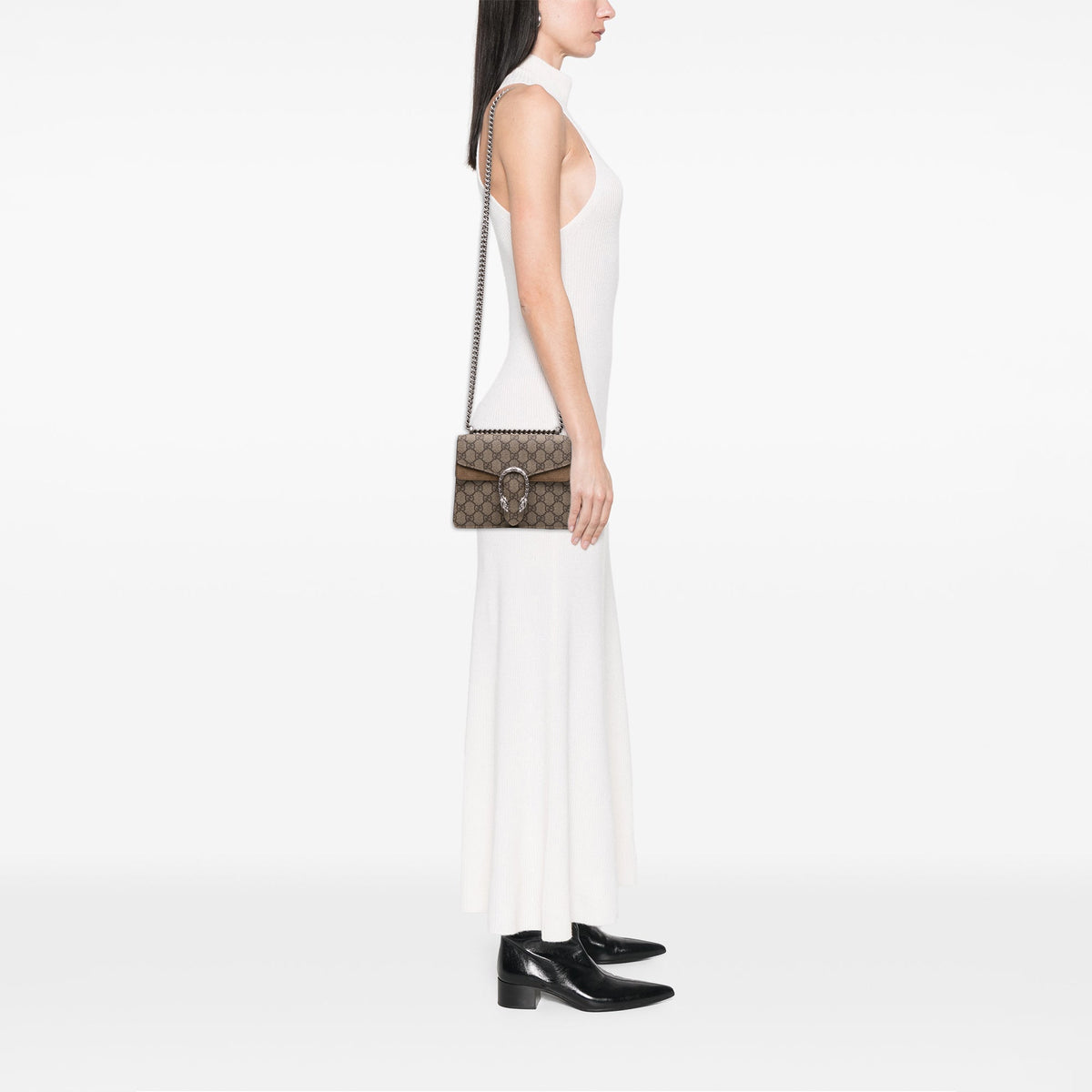 Gucci Small GG Supreme Dionysus Crossbody