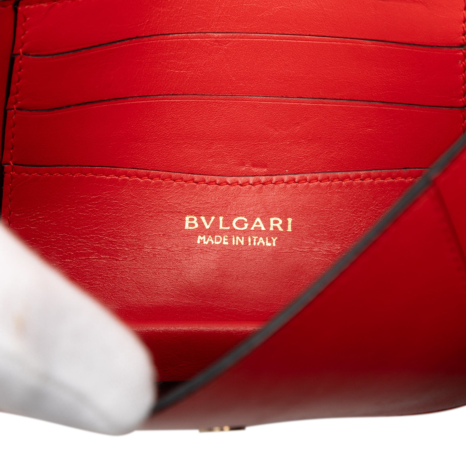 Bvlgari Mini Calfskin Serpenti Forever Clutch with Chain
