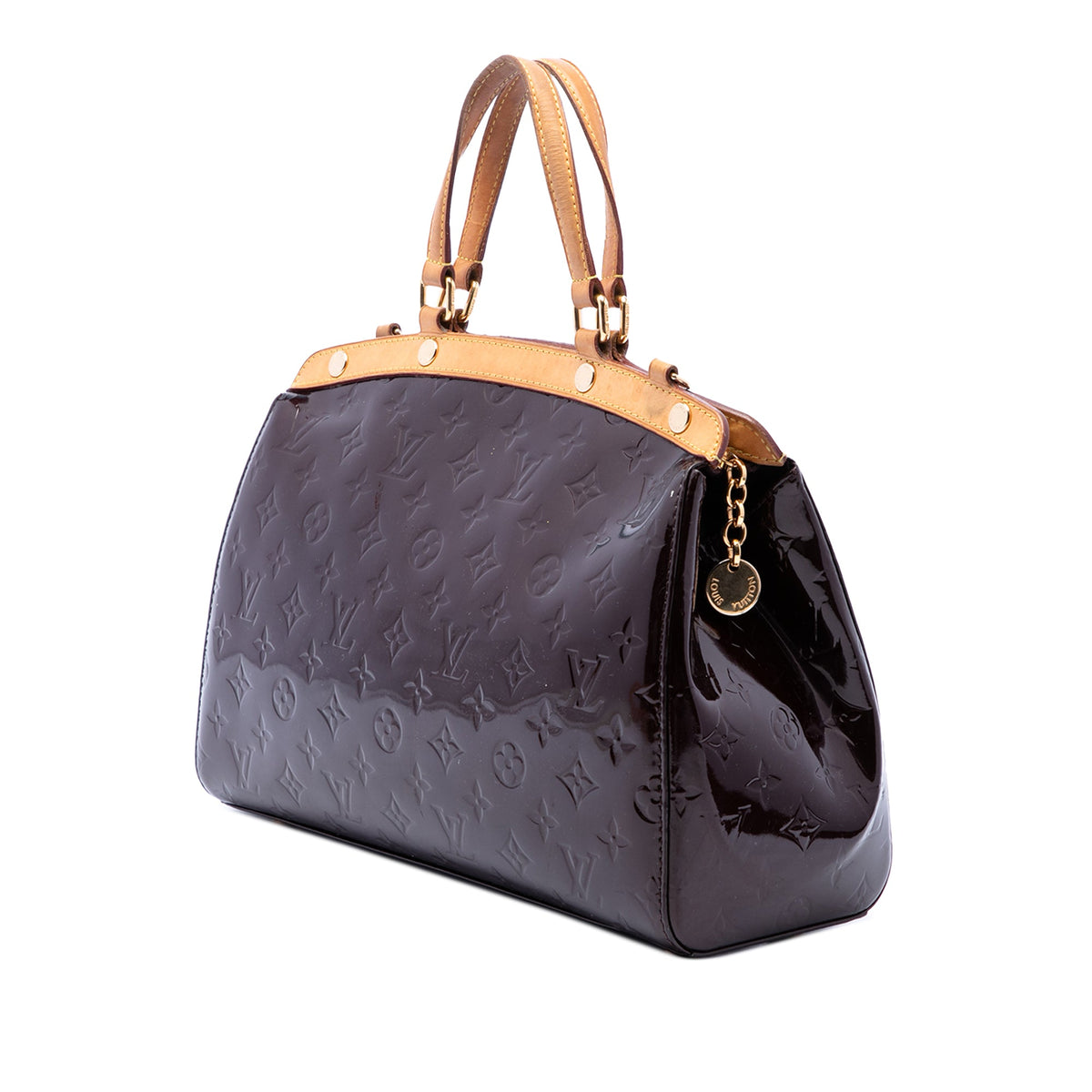 Louis Vuitton Monogram Vernis Brea MM — Purple