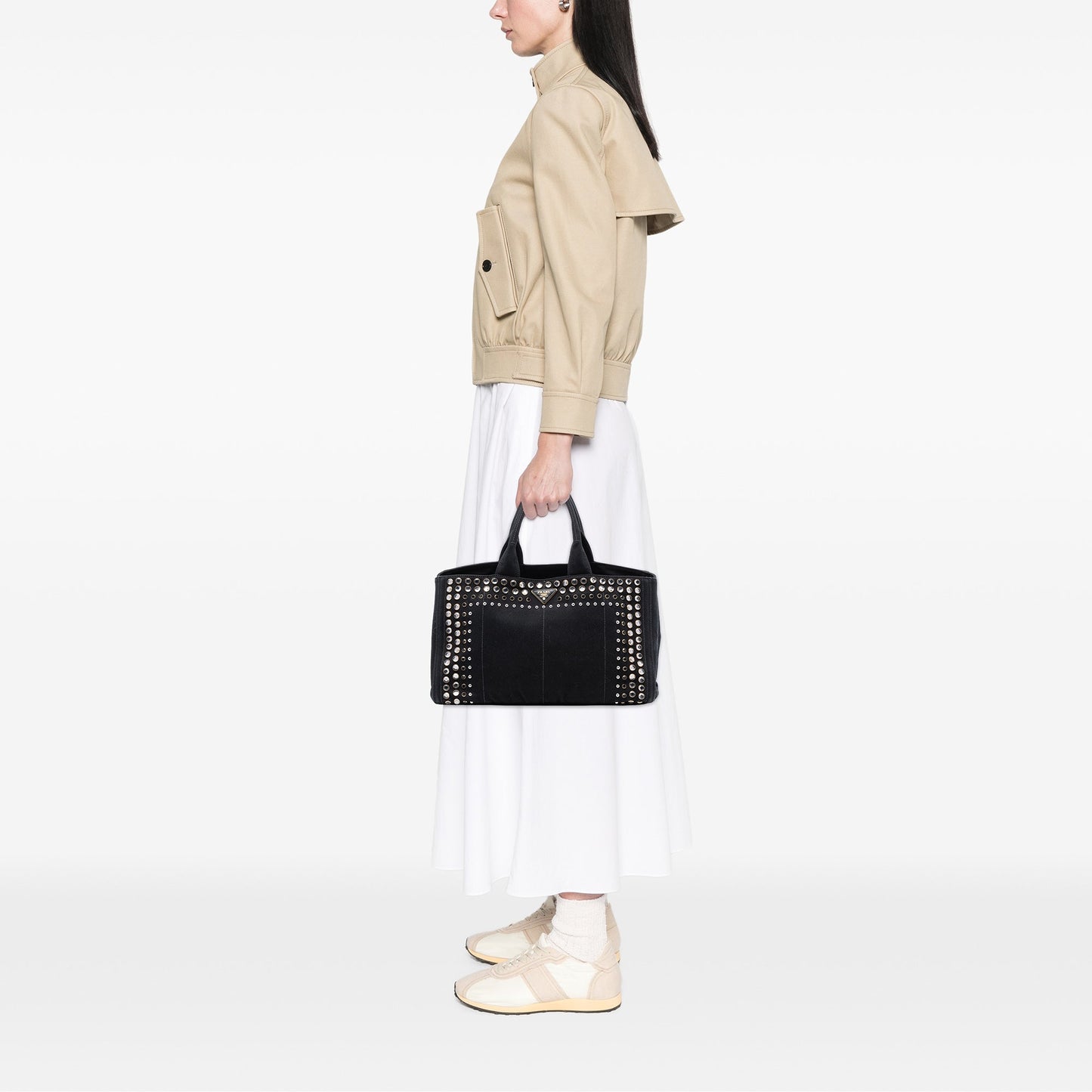 Large Canvas Canapa Bijoux Satchel