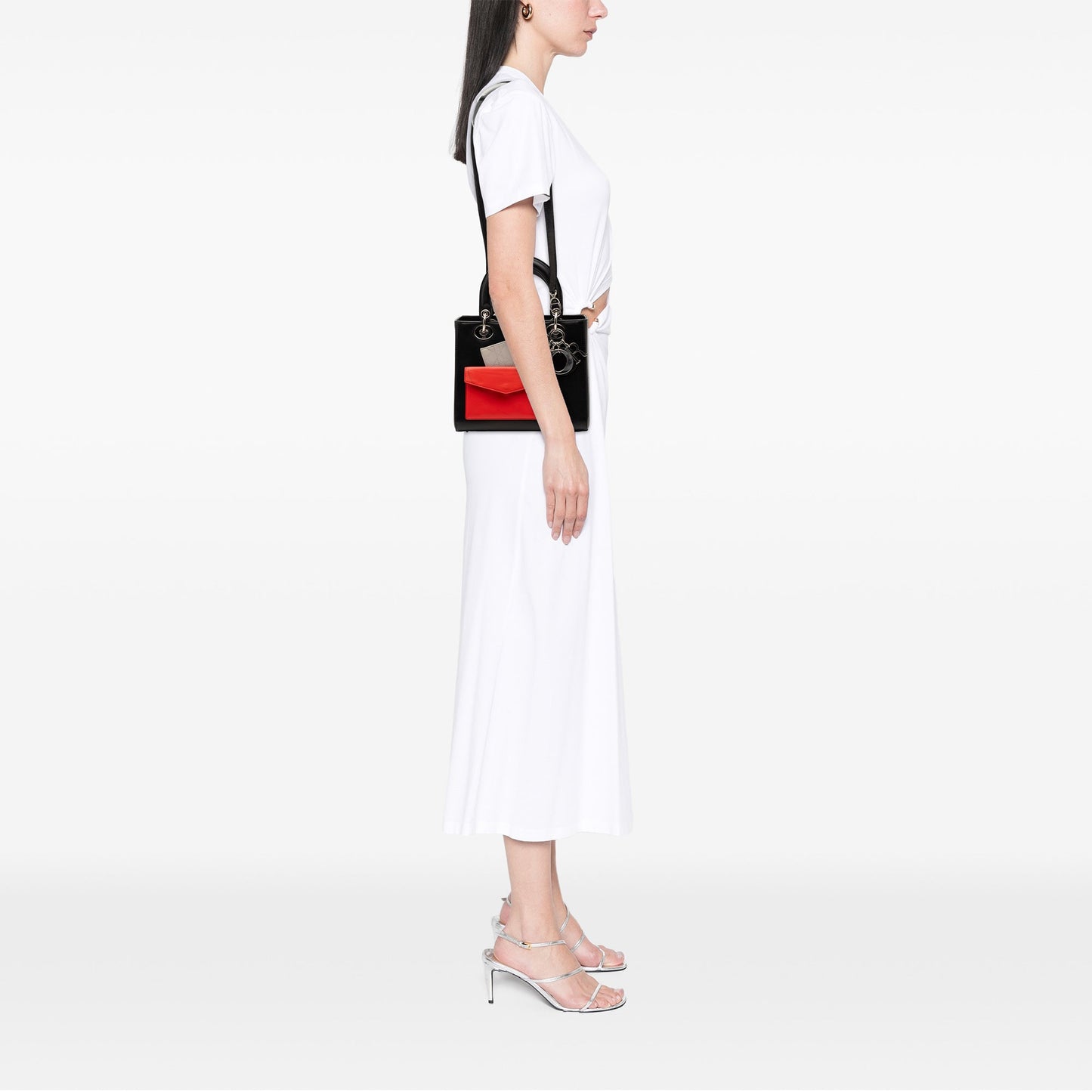 Dior Medium Calfskin Pockets Lady Dior