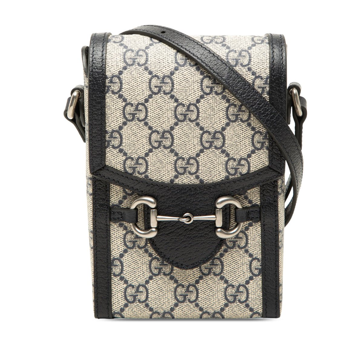 Gucci Mini GG Supreme Horsebit 1955 Crossbody