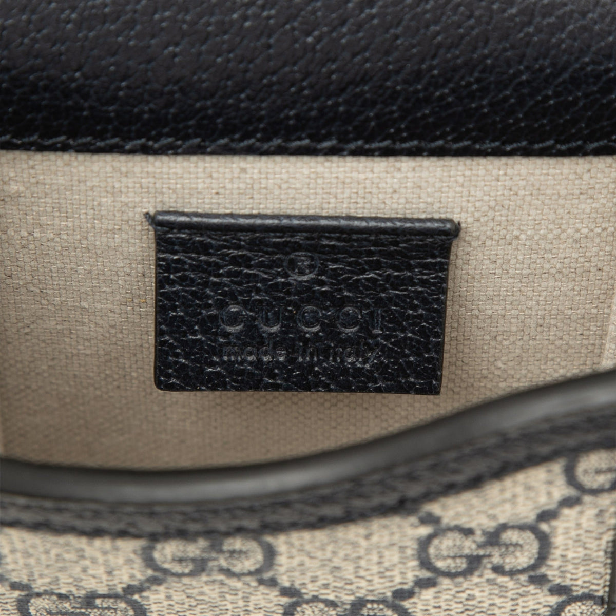 Gucci Mini GG Supreme Horsebit 1955 Crossbody