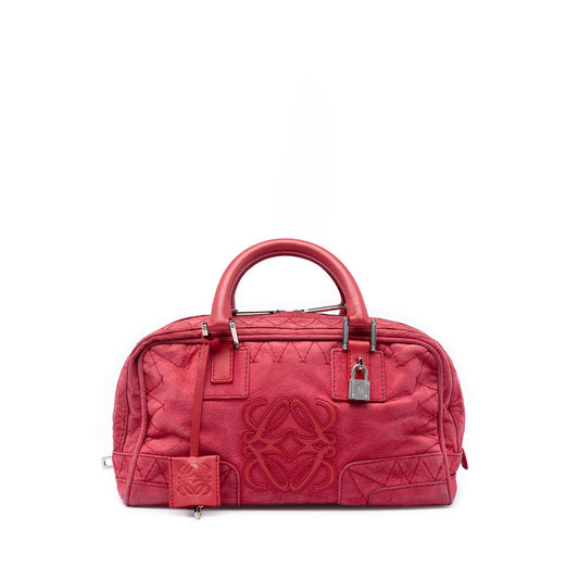 LOEWE Stitched Suede Amazona 28
