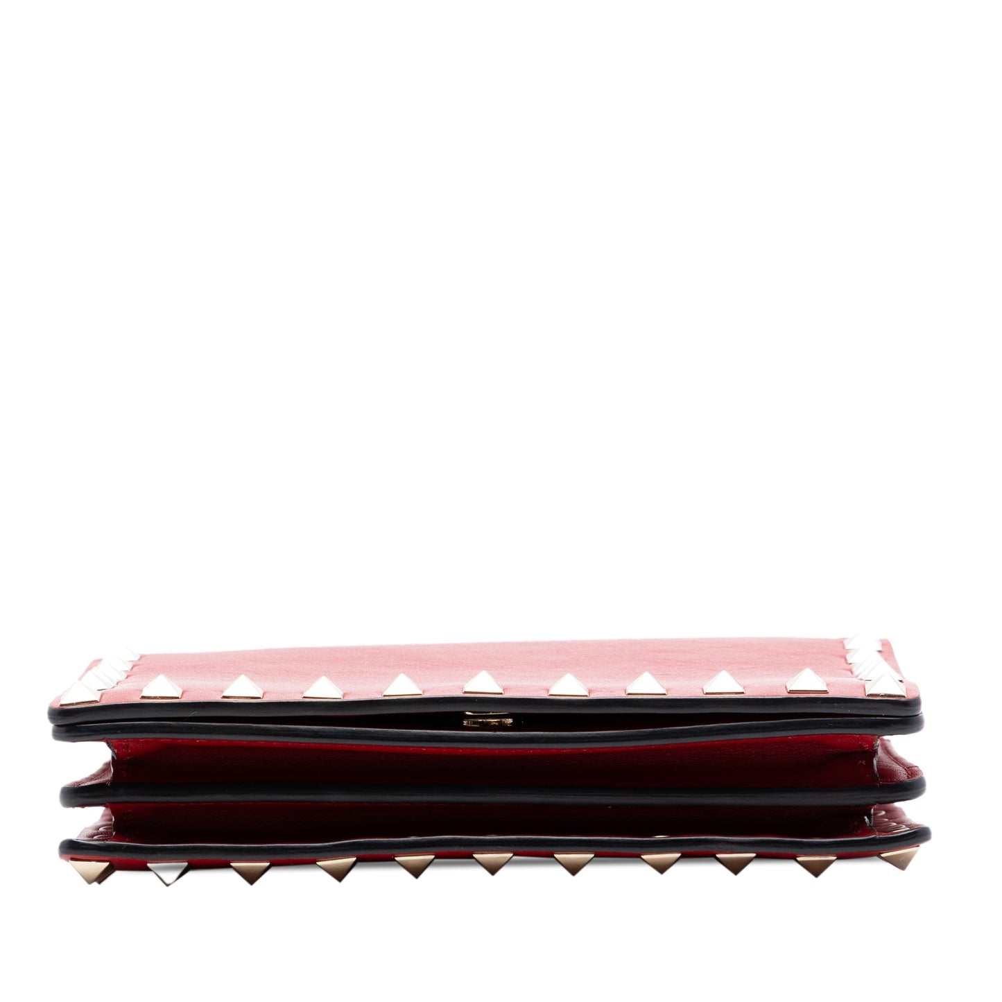 Valentino Leather Rockstud Chain Pouch