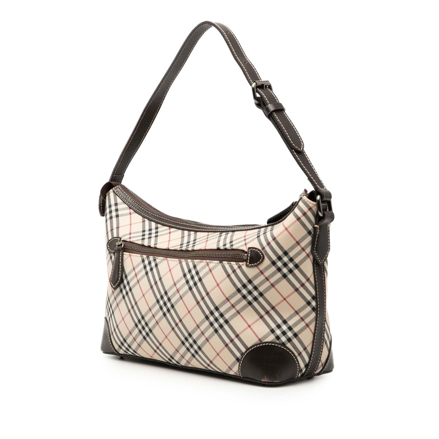 Burberry Nova Check Canvas Shoulder Bag