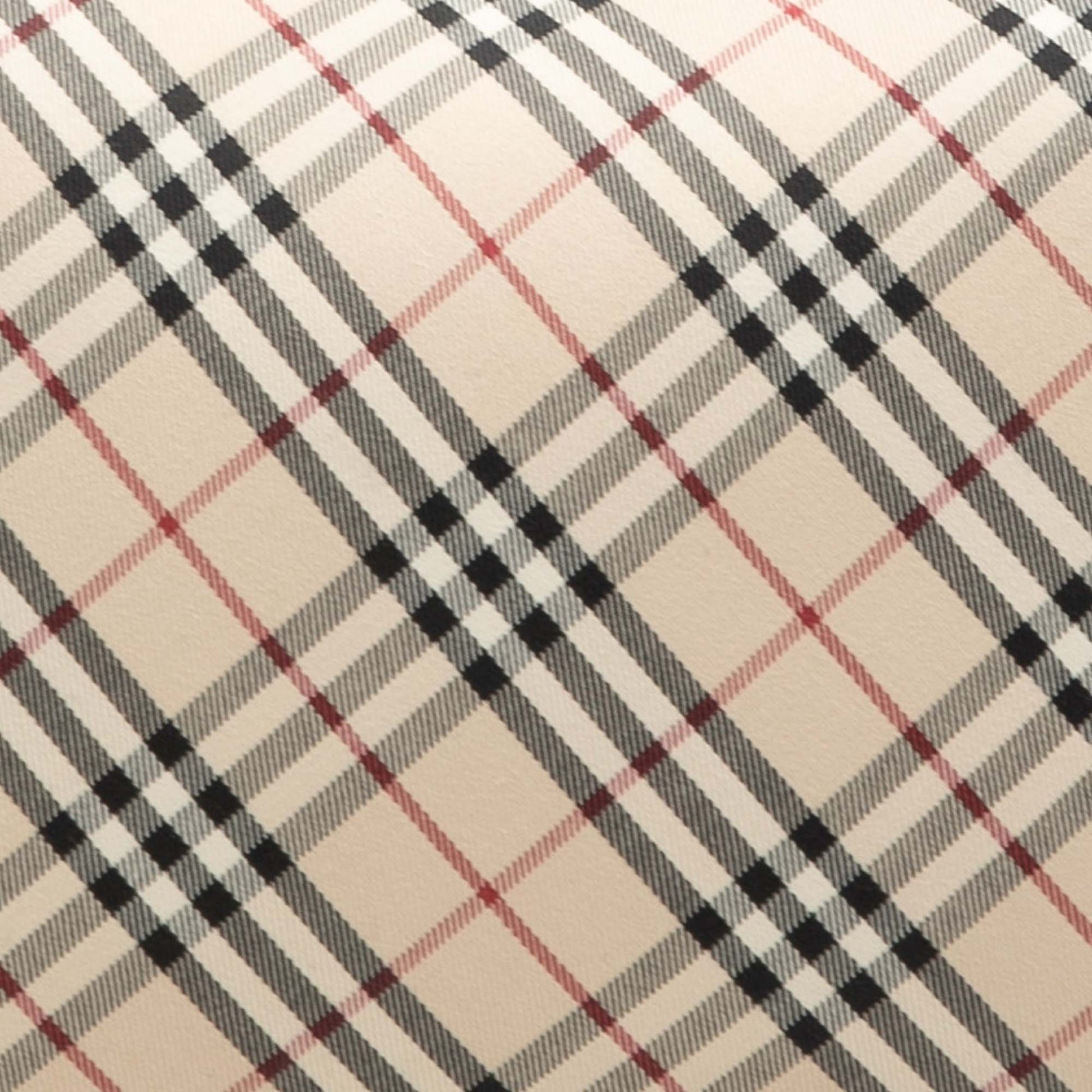 Burberry Nova Check Canvas Shoulder Bag