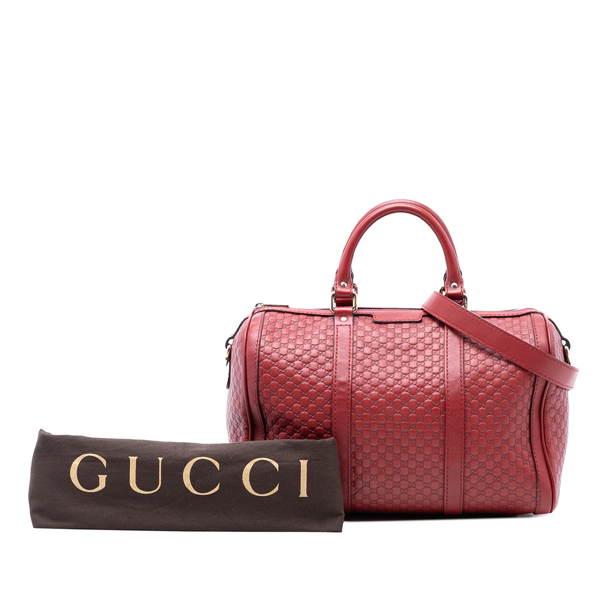 Medium Microguccissima Joy Boston Bag