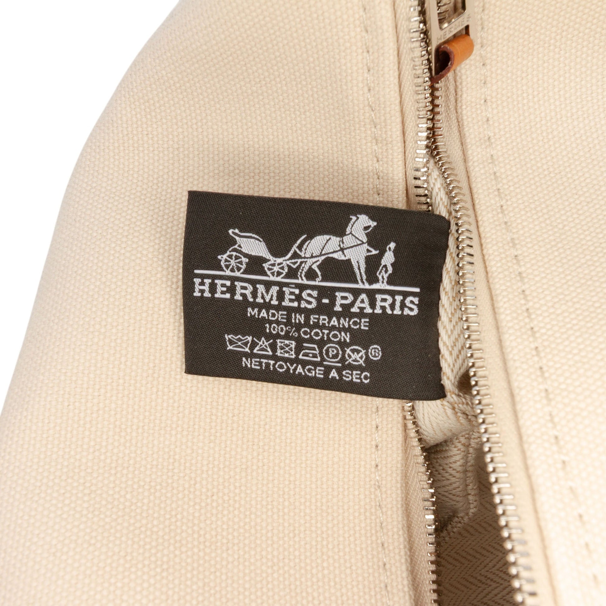 Hermès Small Toile Bride A Brac Case