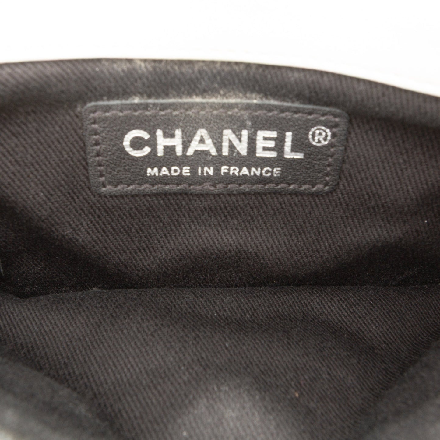 Chanel CC Bicolor Quilted Lambskin Double Sided Wallet on Chain