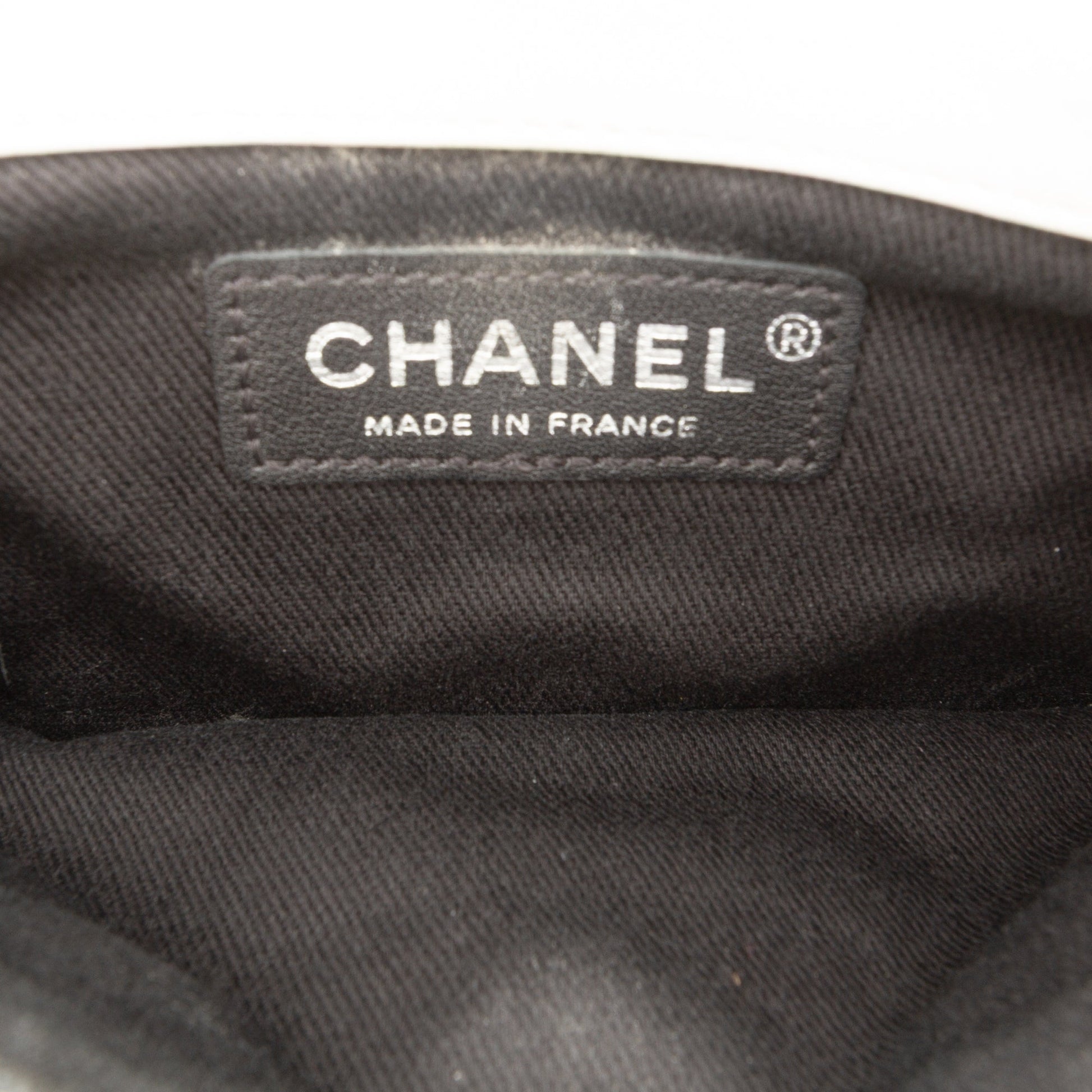 Chanel CC Bicolor Quilted Lambskin Double Sided Wallet on Chain