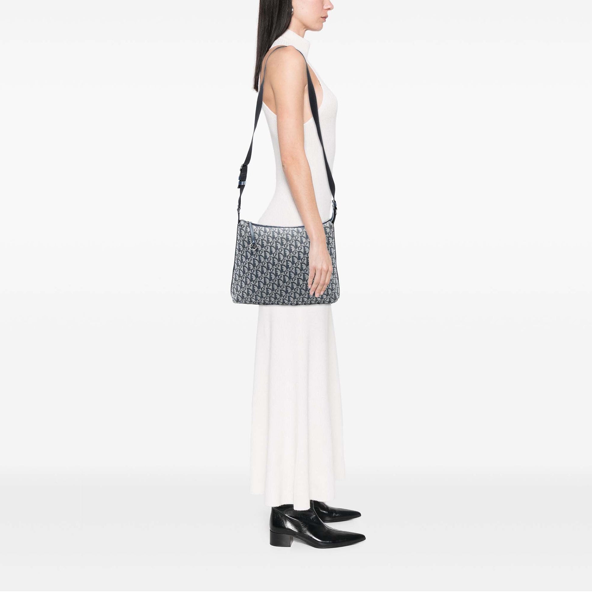 Dior Diorissimo Trotter Canvas Crossbody