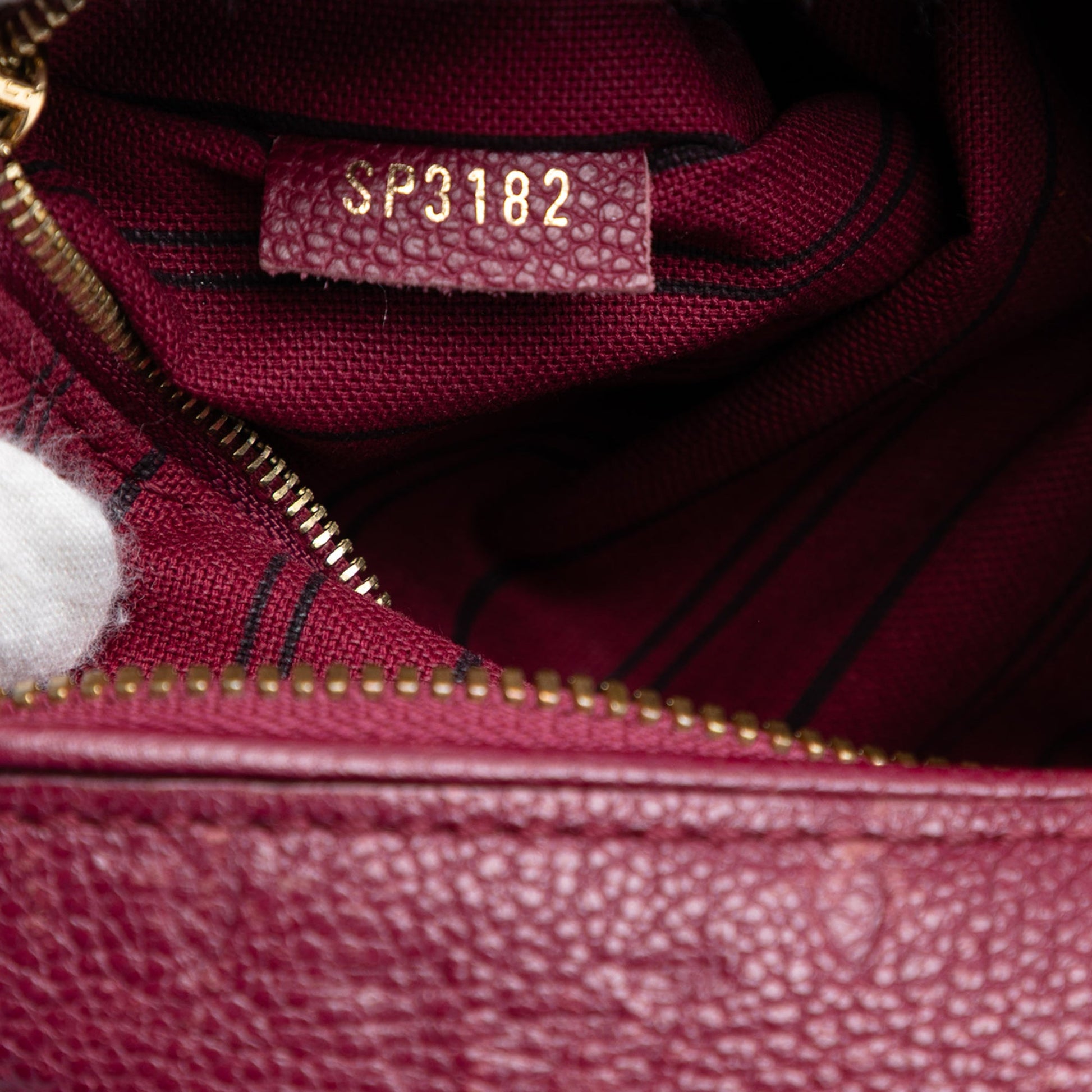 Louis Vuitton Monogram Empreinte Speedy Bandouliere 25