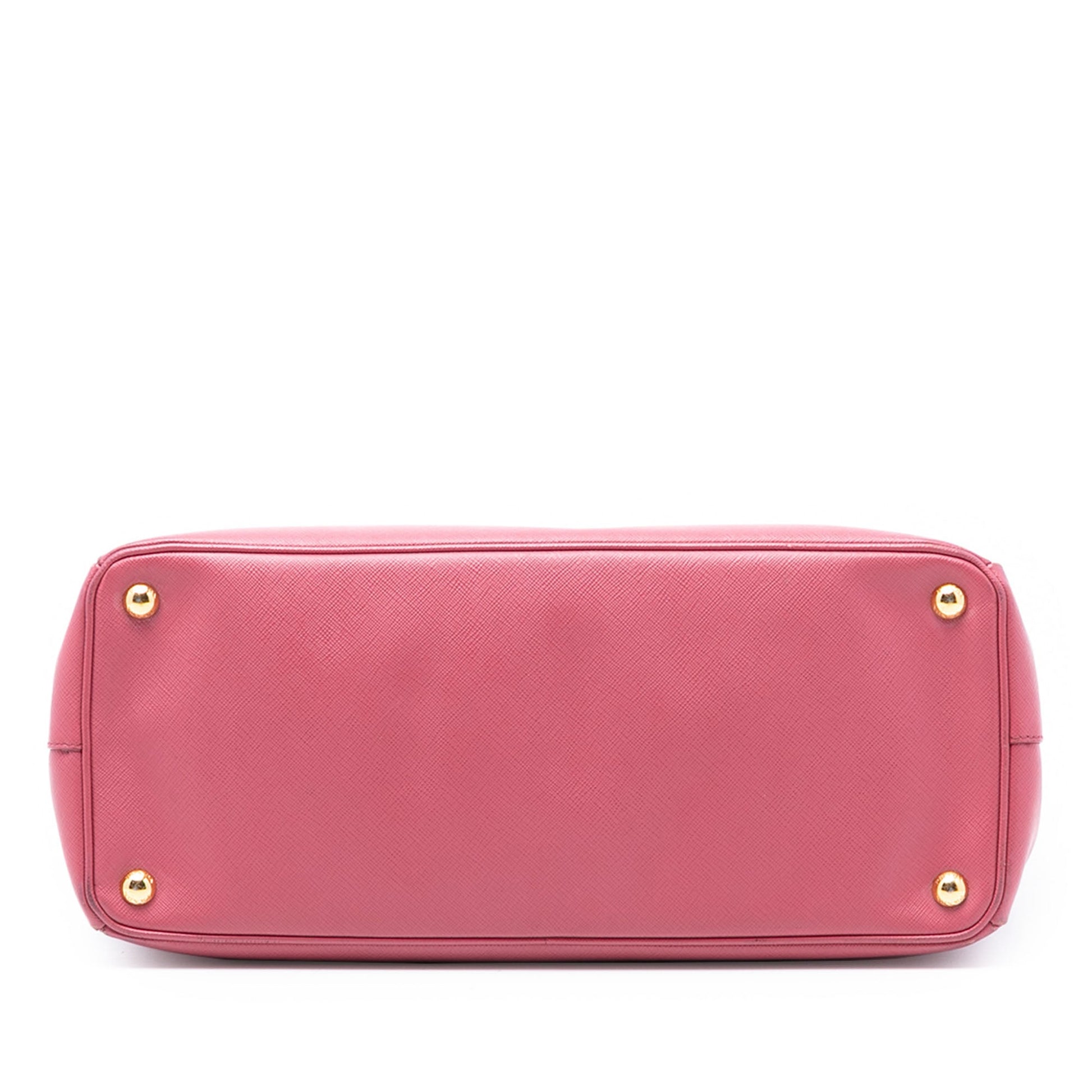 Prada Medium Saffiano Lux Galleria Double Zip Tote