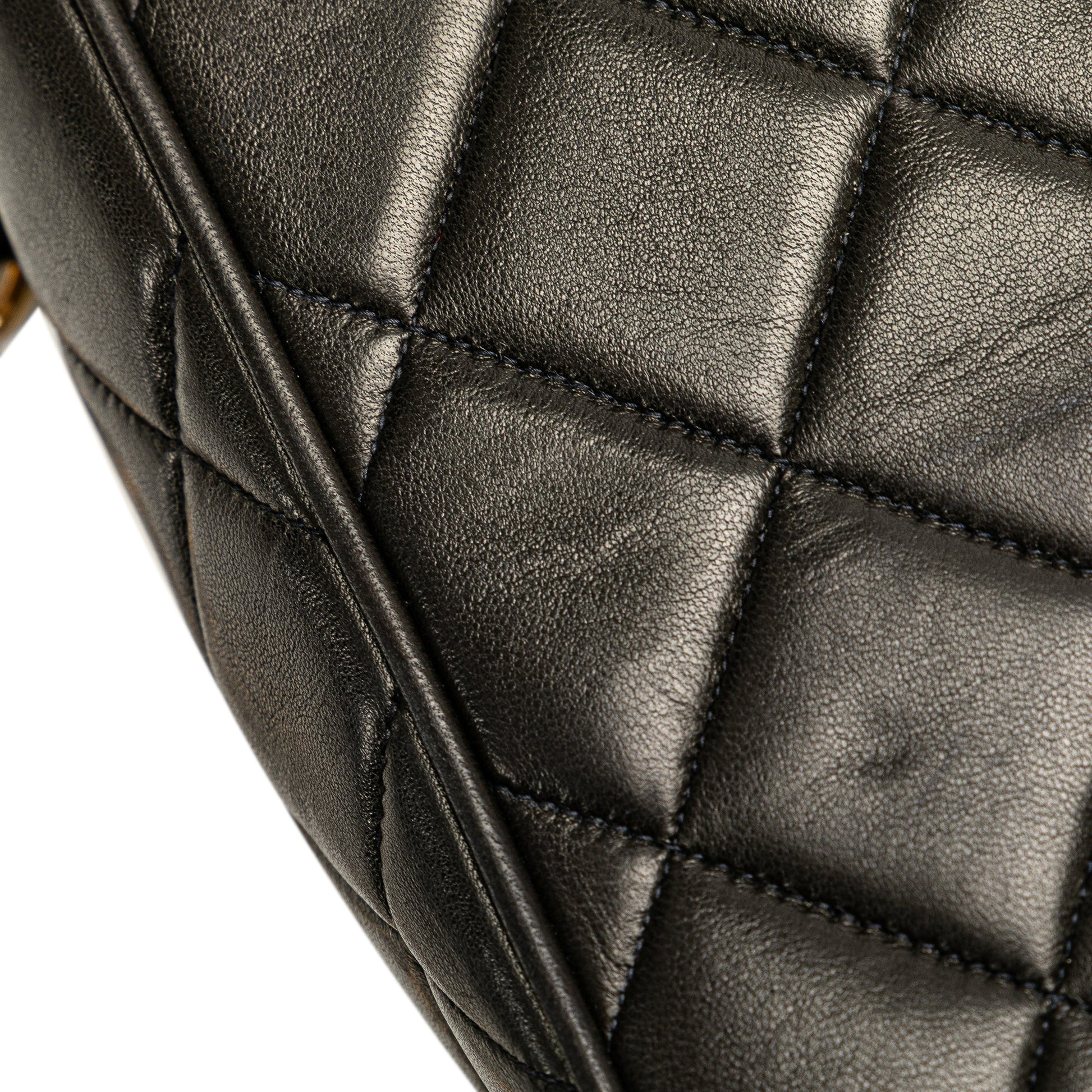 Chanel Quilted Lambskin XL Square Flap