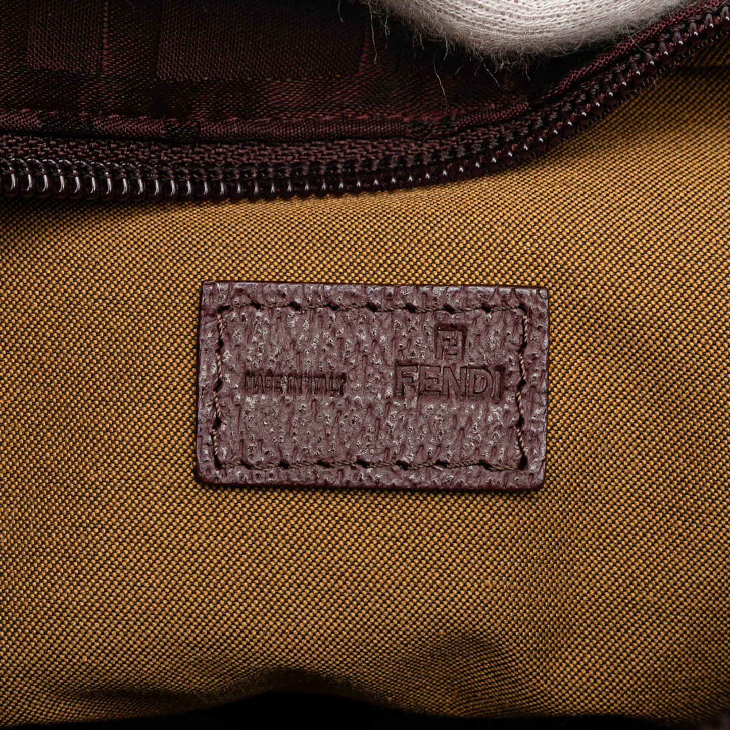 Zucca Nylon Zip Code Handbag
