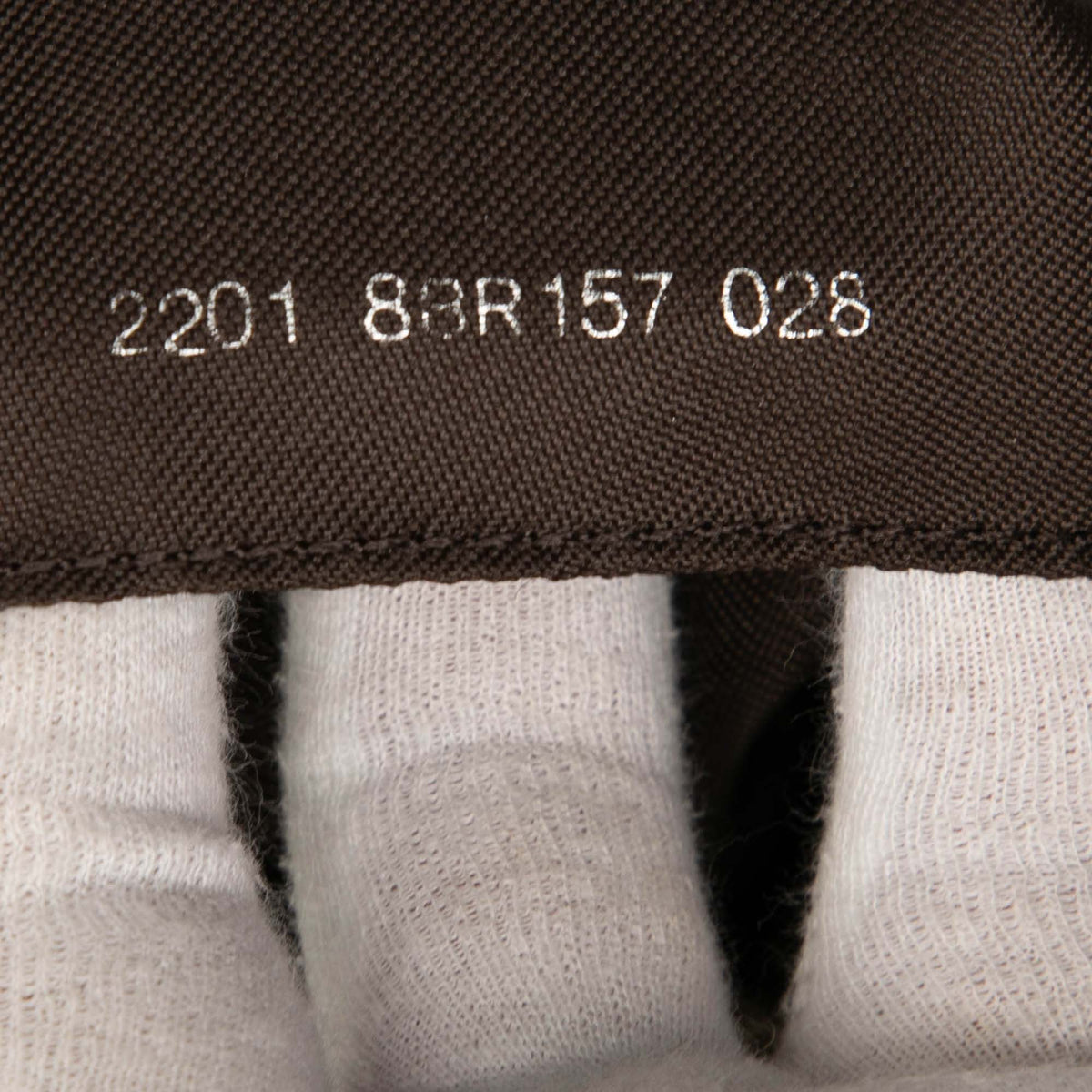 Fendi Zucchino Canvas Shoulder Bag — Beige