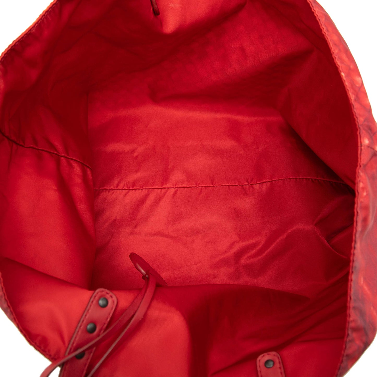 Bottega Veneta Nylon Intrecciolusion Tote