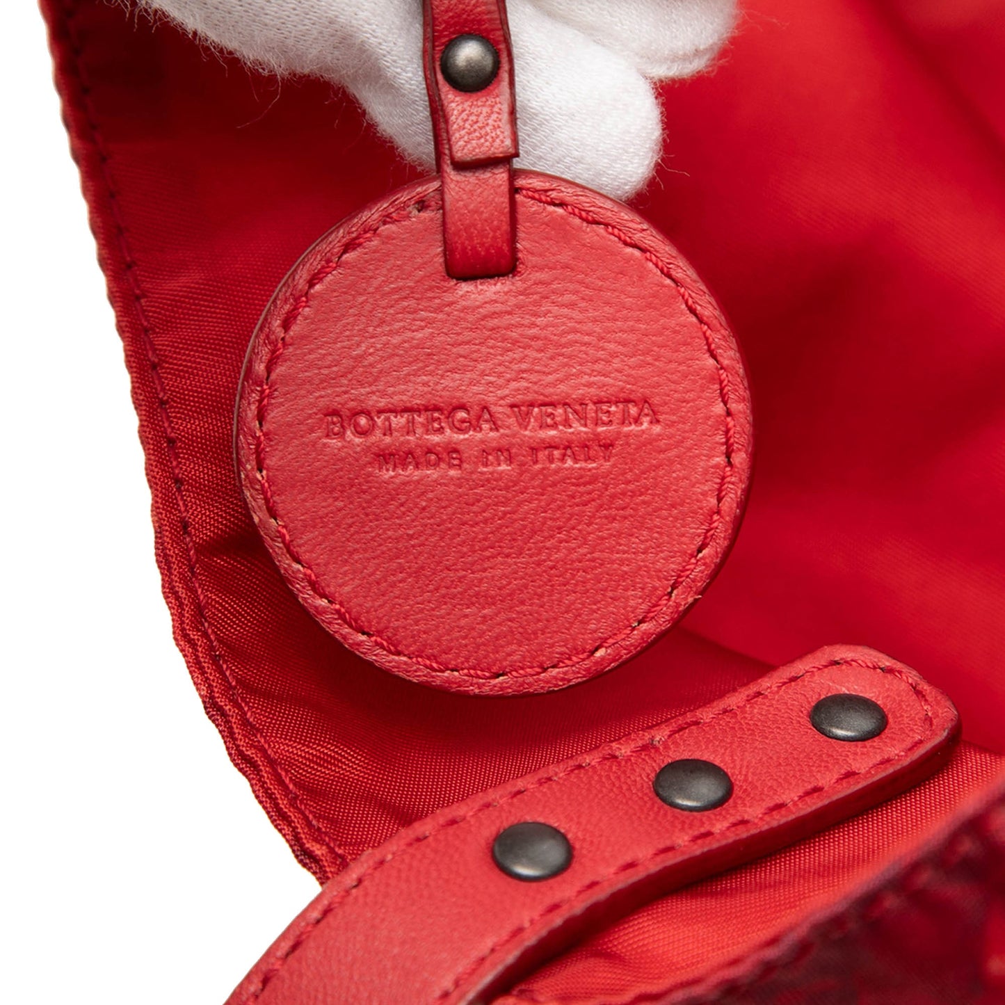 Bottega Veneta Nylon Intrecciolusion Tote