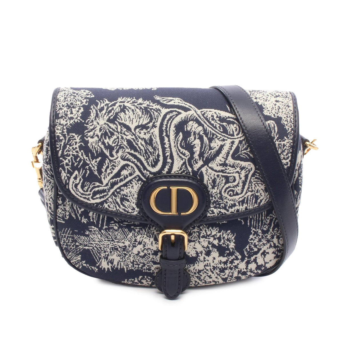 Dior Medium Toile de Jouy Bobby — Blue