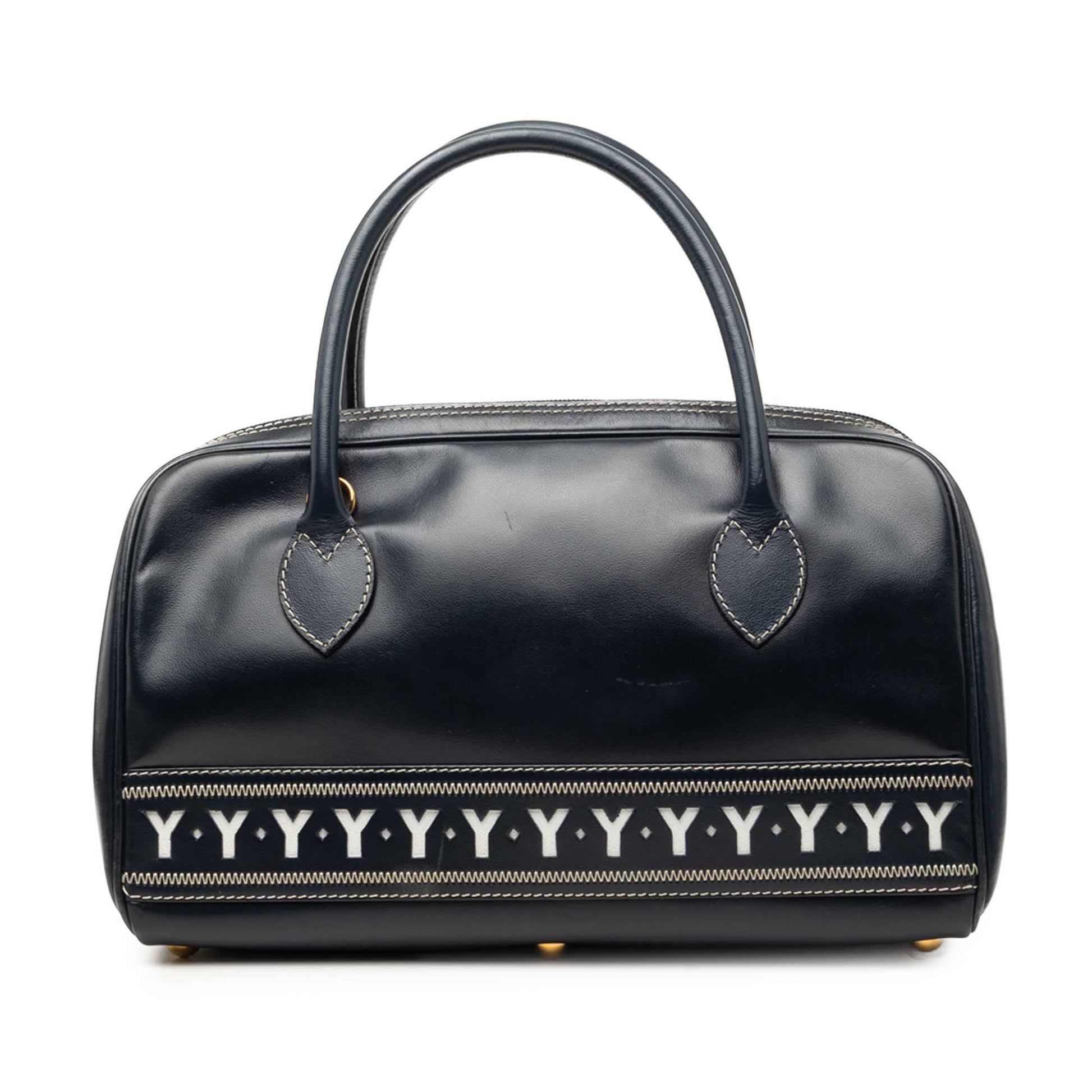 Saint Laurent Calfskin Classic Y Satchel