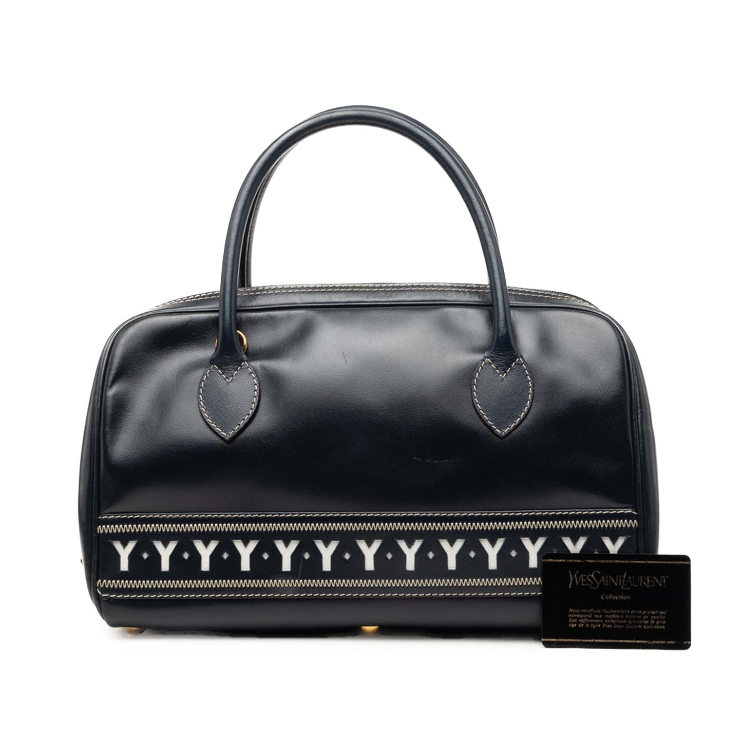 Saint Laurent Calfskin Classic Y Satchel