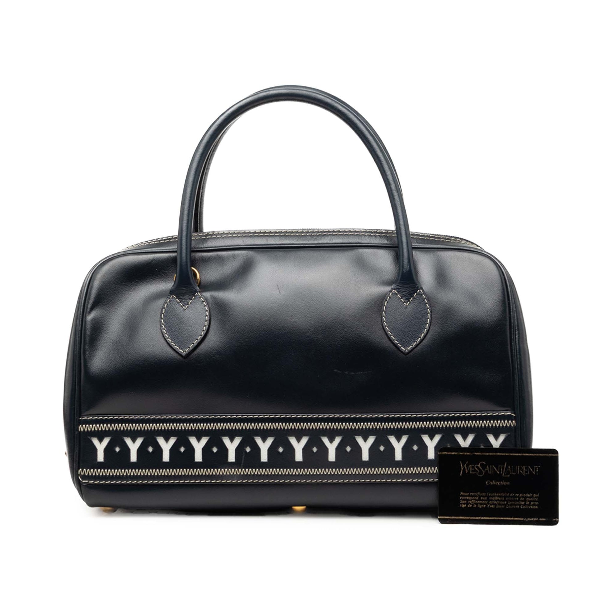 Saint Laurent Calfskin Classic Y Satchel