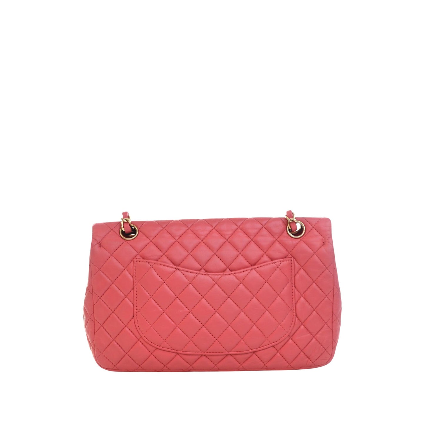Chanel Medium Classic Lambskin Valentines Heart Charms Single Flap