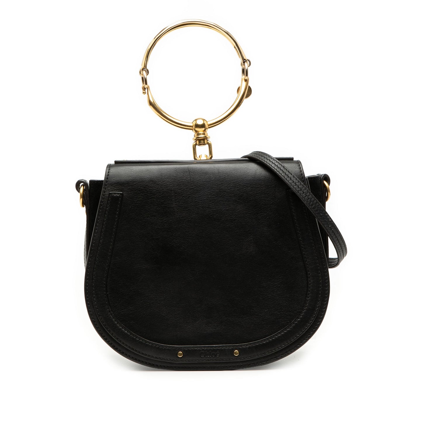 Chloé Medium Leather Nile Bracelet Satchel