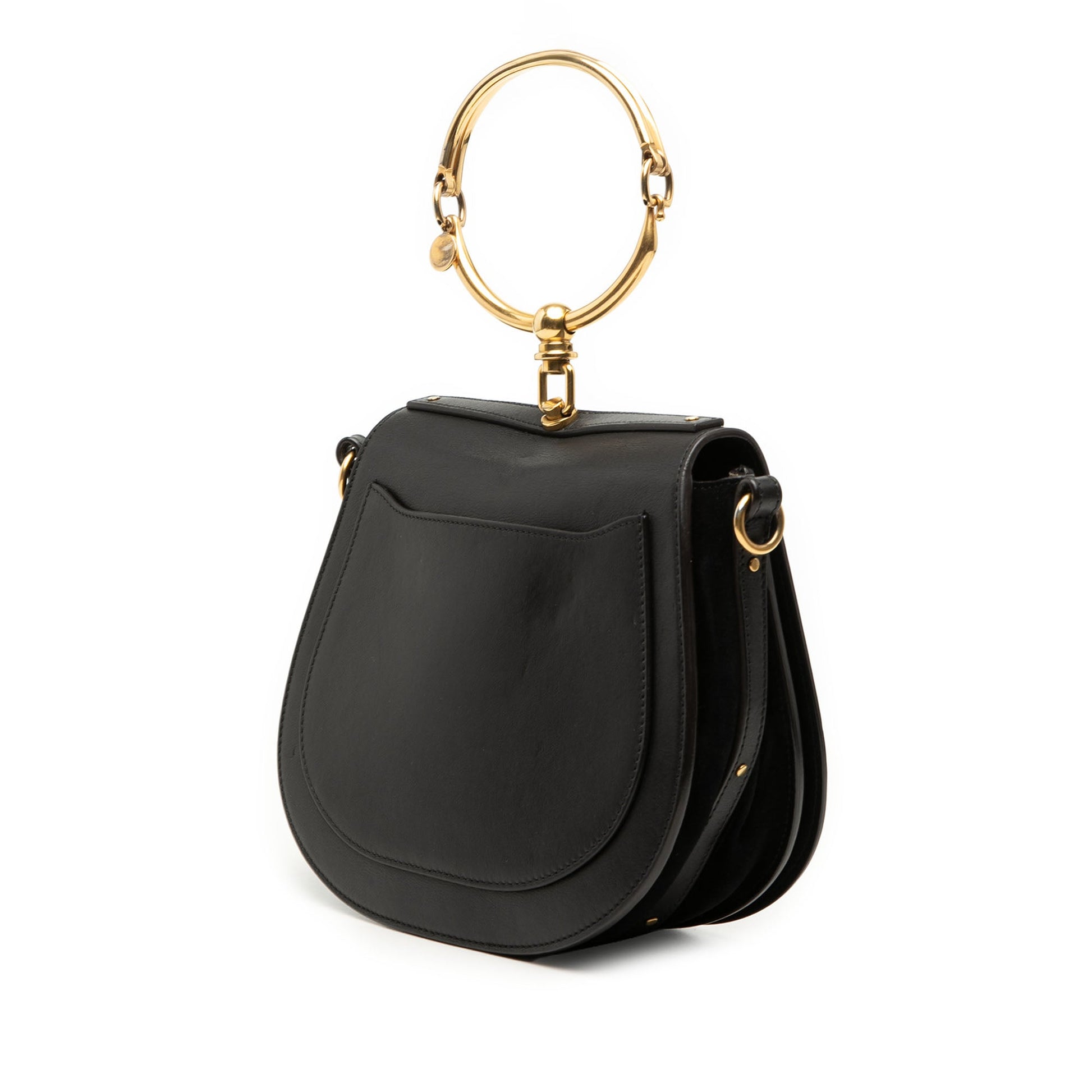 Chloé Medium Leather Nile Bracelet Satchel