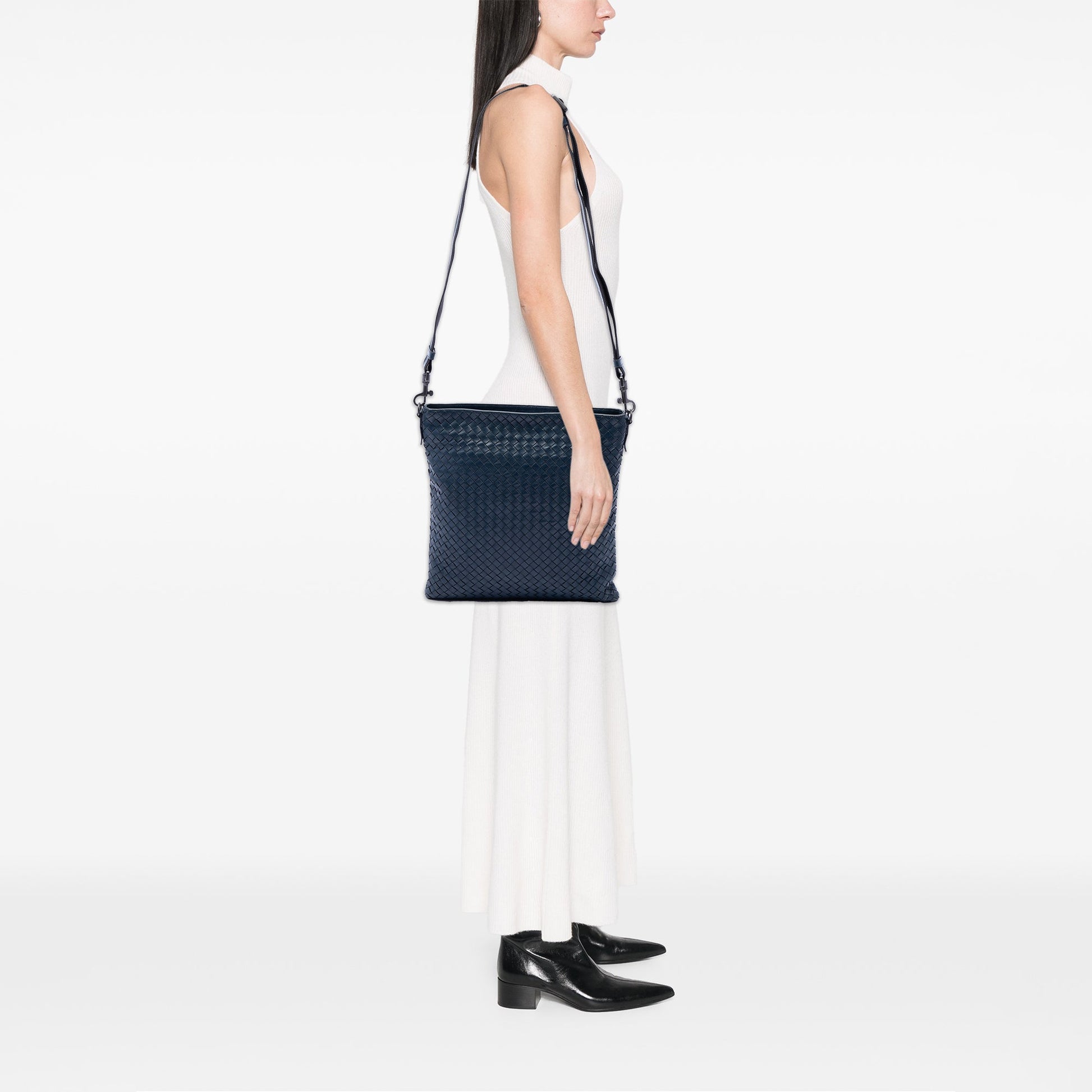 Bottega Veneta Nappa Intrecciato VN Crossbody