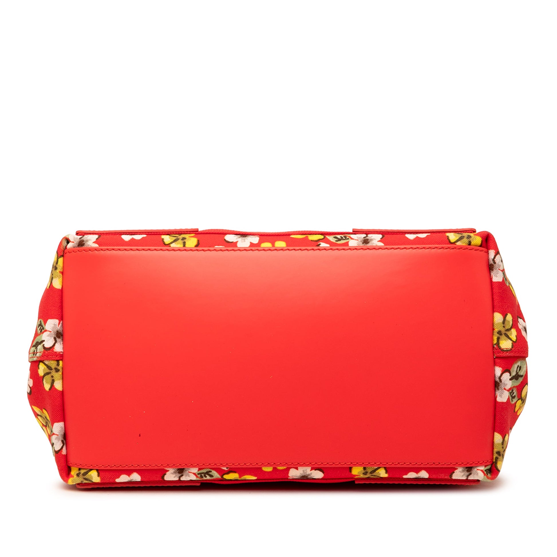 Balenciaga Canvas Floral Print Navy Cabas S