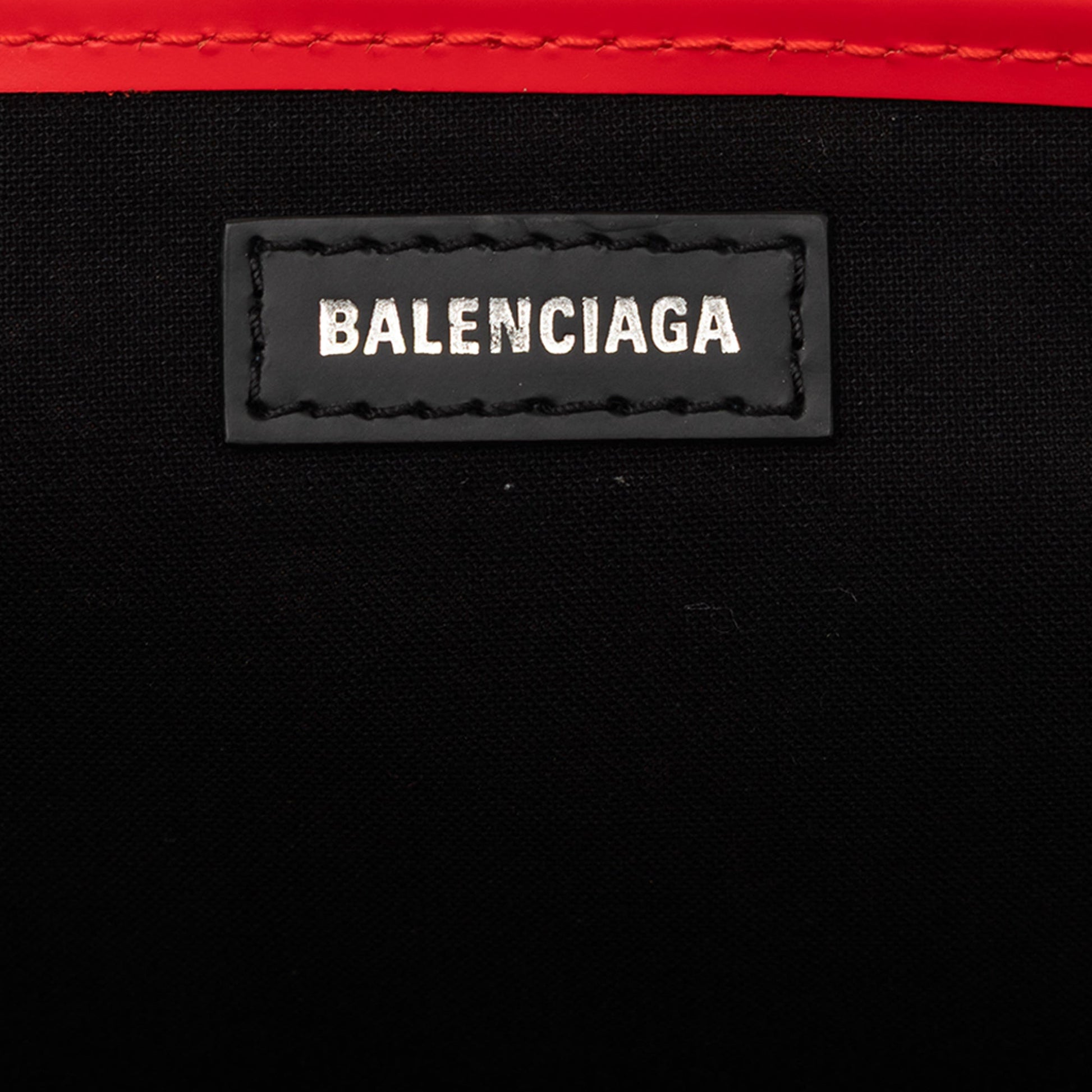 Balenciaga Canvas Floral Print Navy Cabas S