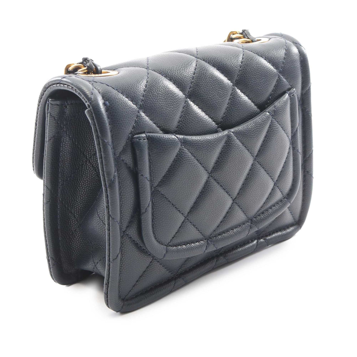 Chanel Mini Quilted Caviar Sweet Flap