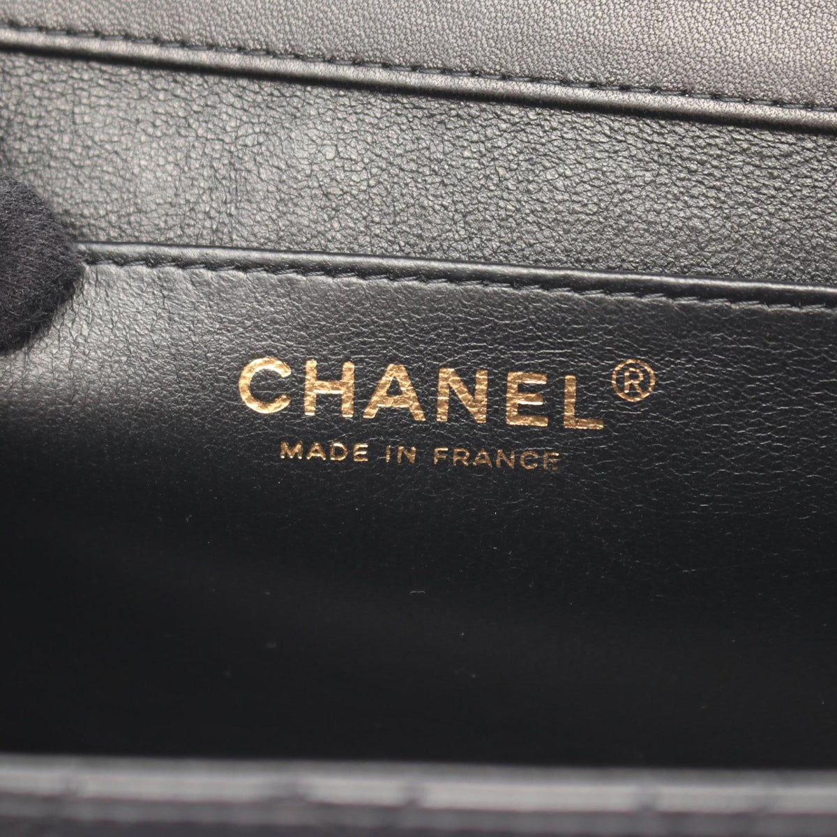 Chanel CC Quilted Patent East West Flap Clutch with Chain